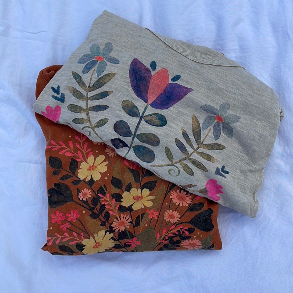 Natural Life Flower Tees Bundle